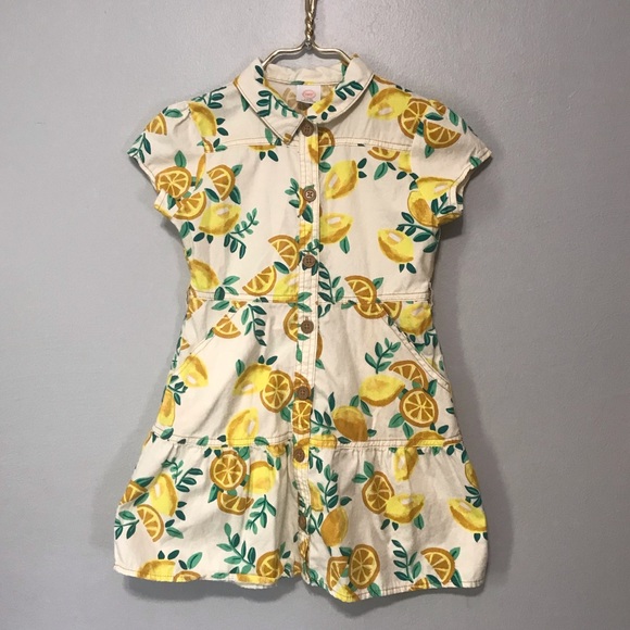 wonder nation Other - Wonder Nation Little Girls Lemon Button Up Dress